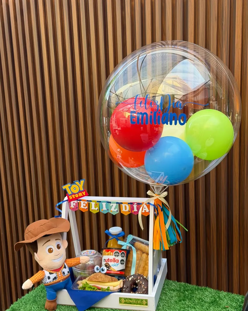 Desayuno Cumpleañero con Globos